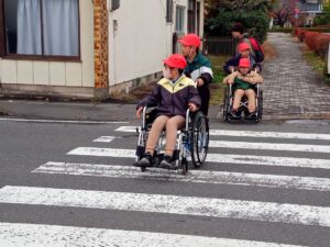 福祉体験学習の様子１